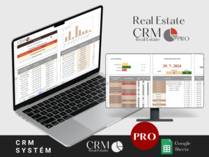 CRM Systém PRO Google Sheets - pre realitných maklérov